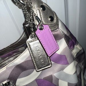 Coach Silk Bag with Small wristlet